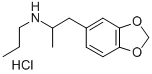 3,4-MDPA (hydrochloride) 结构式