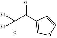 Ethanone, 2,2,2-trichloro-1-(3-furanyl)- (9CI) 结构式