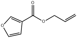 3-Furancarboxylicacid,2-propenylester(9CI) 结构式