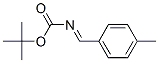 Carbamic acid, [(4-methylphenyl)methylene]-, 1,1-dimethylethyl ester, [N(E)]- 结构式