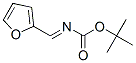 Carbamic acid, (2-furanylmethylene)-, 1,1-dimethylethyl ester, [N(E)]- (9CI) 结构式