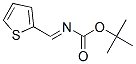 Carbamic acid, (2-thienylmethylene)-, 1,1-dimethylethyl ester, [N(E)]- (9CI) 结构式