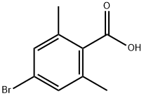 4-溴-2,6-二甲基苯甲酸 结构式