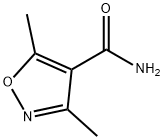 3,5-二甲基-4-异恶唑甲酰胺 结构式