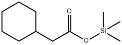 Cyclohexaneacetic acid trimethylsilyl ester 结构式