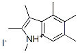 1,2,3,4,5,6-Hexamethylindolium iodide 结构式