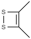 1,2-Dithiete, 3,4-dimethyl- 结构式