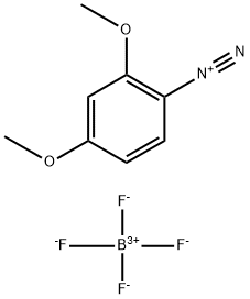 2,4-dimethoxybenzenediazonium tetrafluoroborate  结构式