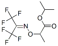 1,1,1,3,3,3-Hexafluoro-2-[(1-isopropoxycarbonyl)ethoxyimino] propane 结构式