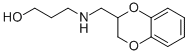 3-[(2,3-DIHYDRO-BENZO[1,4]DIOXIN-2-YLMETHYL)-AMINO]-PROPAN-1-OL 结构式