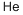 氦 结构式