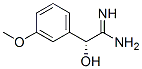 Benzeneethanimidamide, alpha-hydroxy-3-methoxy-, (alphaR)- (9CI) 结构式