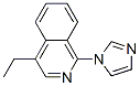 Isoquinoline, 4-ethyl-1-(1H-imidazol-1-yl)- (9CI) 结构式