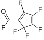 1,3-Cyclopentadiene-1-carbonyl fluoride, 2,3,4,5,5-pentafluoro- (9CI) 结构式