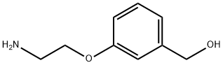 Benzenemethanol, 3-(2-aminoethoxy)- (9CI) 结构式