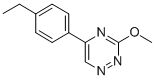 as-Triazine, 5-(p-ethylphenyl)-3-methoxy- 结构式