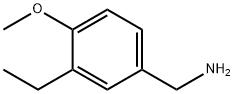 Benzenemethanamine, 3-ethyl-4-methoxy- (9CI) 结构式