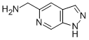 1H-Pyrazolo[3,4-c]pyridine-5-methanamine(9CI) 结构式