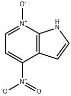 4-硝基-1H-吡咯并[2,3-B]吡啶-7-氧化物 结构式