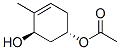 4-Cyclohexene-1,3-diol,4-methyl-,1-acetate,(1S,3R)-(9CI) 结构式