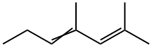 2,4-Dimethyl-2,4-heptadiene. 结构式