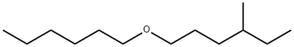 1-(Hexyloxy)-4-methylhexane 结构式