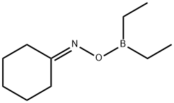 Cyclohexanone O-(diethylboryl)oxime 结构式