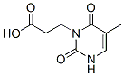 3-(2-carboxyethyl)thymine 结构式