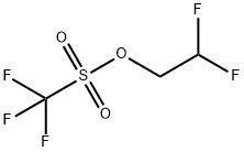 2,2-二氟乙基三氟甲磺酸酯 结构式