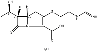 亚胺培南(一水物) 结构式