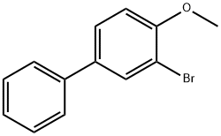 3-溴-4-甲氧基联苯 结构式