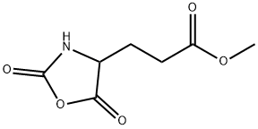 methyl 2,5-dioxooxazolidine-4-propionate  结构式