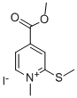 4-(Methoxycarbonyl)-1-methyl-2-(methylthio)pyridiniumiodide 结构式