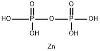焦磷酸锌 结构式