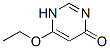 4-羟基-6-乙氧基嘧啶 结构式