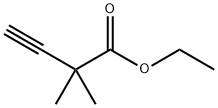 ethyl 2,2-diMethylbut-3-ynoate 结构式