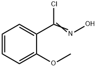 (Z)-2-甲氧基苯甲酰氯肟 结构式