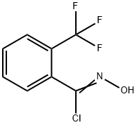 N-羟基-2-(三氟甲基)亚氨代苯甲酰氯 结构式