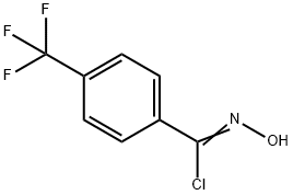 (Z)-N-hydroxy-4-(trifluoroMethyl)benziMidoyl chloride 结构式