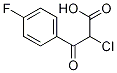2-chloro-3-(4-fluorophenyl)-3-oxopropanoic acid 结构式