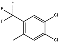 3,4-二氯-6-三氟甲基甲苯 结构式