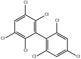 2,2',3,4',5,6,6'-七氯联苯 结构式
