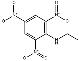 N-ethyl-2,4,6-trinitroaniline 结构式