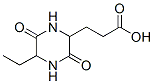 2-Piperazinepropanoic acid, 5-ethyl-3,6-dioxo- (9CI) 结构式