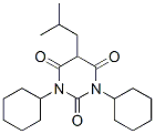 1,3-Dicyclohexyl-5-isobutylbarbituric acid 结构式