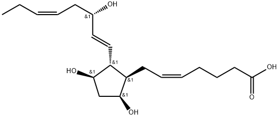 PROSTAGLANDIN F3ALPHA 结构式