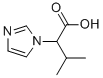 2-IMIDAZOL-1-YL-3-METHYL-BUTYRIC ACID 结构式