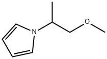 1H-Pyrrole,1-(2-methoxy-1-methylethyl)-(9CI) 结构式