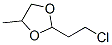 2-(2-chloroethyl)-4-methyl-1,3-dioxolane 结构式