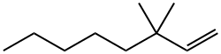 3,3-Dimethyl-1-octene 结构式